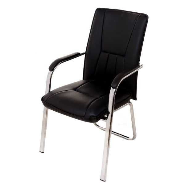Scaun Vizitator Conferinta DH7709 Piele Eco 3 culori LIVRARE GRATUITA