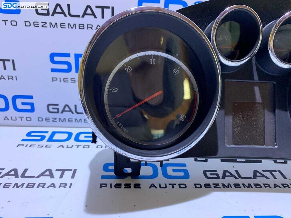 Ceas Ceasuri Cluster Instrumente Bord Opel Astra J 1.7 CDTI 2009 - 2015 Cod 13355667 [B2935]