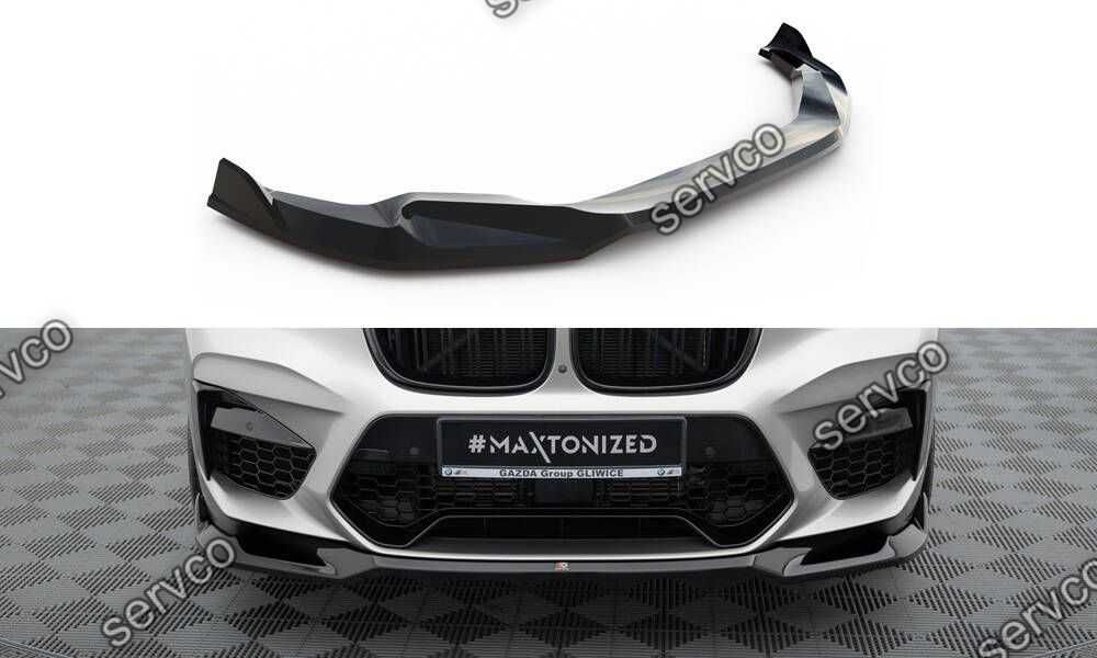 Prelungire bara fata Bmw X4 M F98 2019-2021 v2 - Maxton Design
