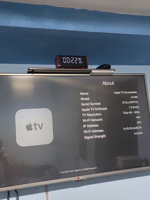 Apple tv gen 3 perfect funcțional fără cont cloud  hdmi ieșire digitala