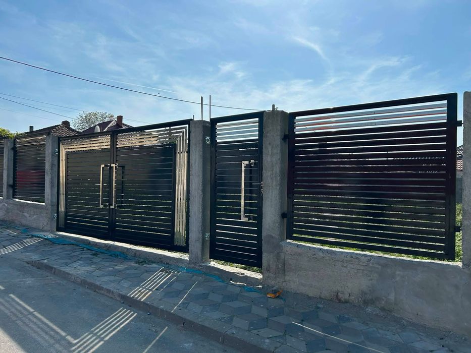 construim garduri și porți la cerința clientului