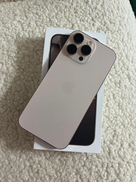 Vand Iphone 16 Pro Max 256 gb Desert Titanium Neverlocked