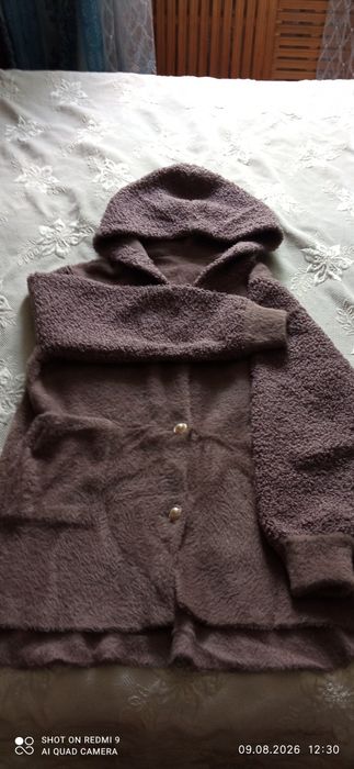 Кардиган с капюшоном