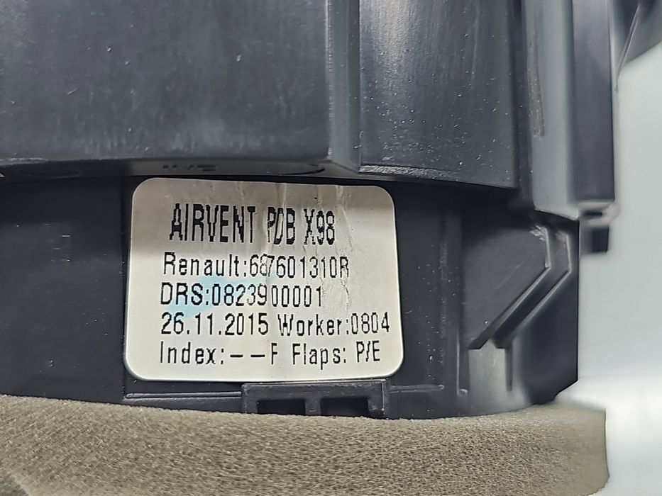Grila aerisire stanga Renault Trafic 3 (F82) [Fabr 2014-2022] 68760131