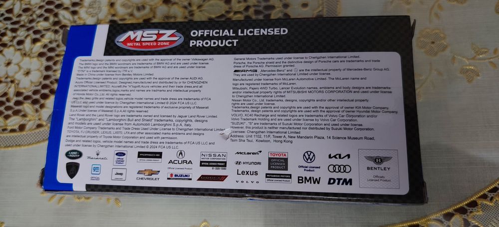 Машинка детская железная