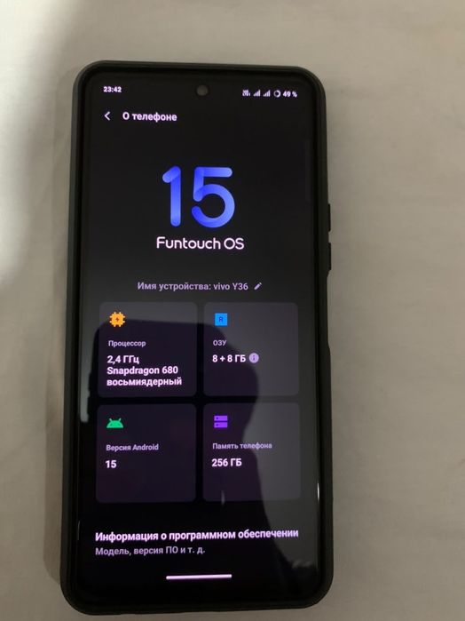VIVO Y 36 8+8/256