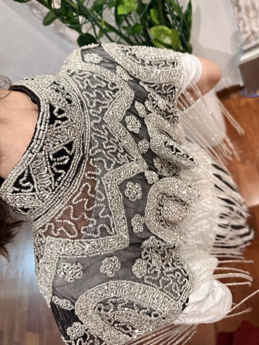 Кейп накидка из бисера