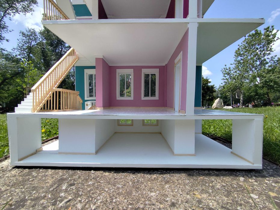 Макет на къща , с една фасада