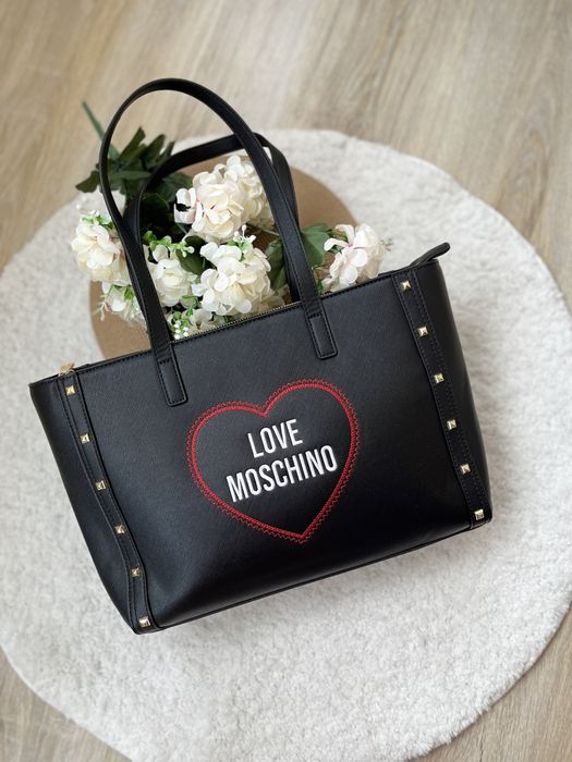 Love Moschino Guess Liu jo дамска чанта\ кожа