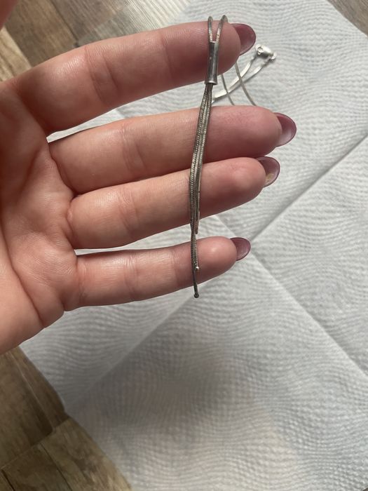 Нежно Сребърно колие