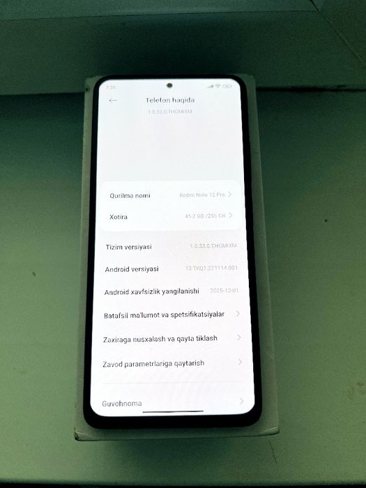 Redmi note 12 pro ideal 256 gb