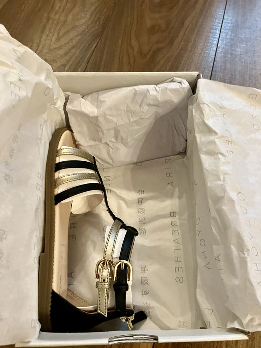 Детски сандали Geox Karly black/platinum