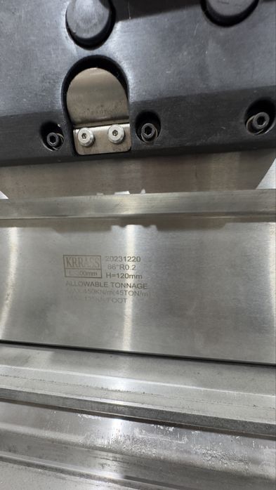 Листогиб с ЧПУ KRRASS