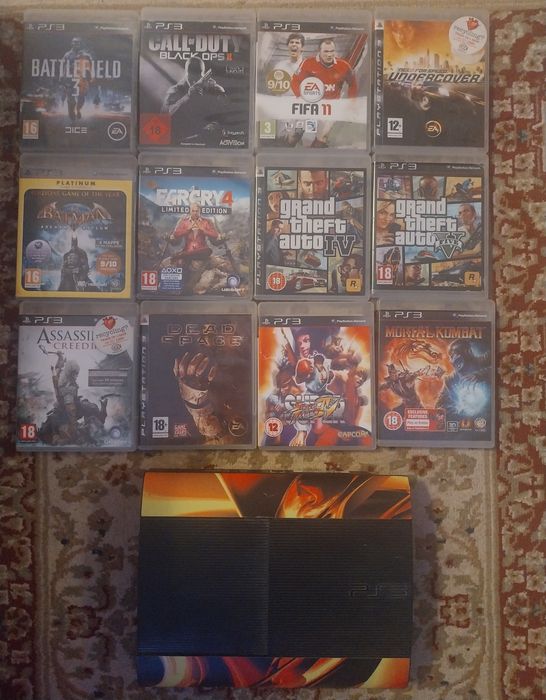 Vand ps 3+ jocuri incluse
