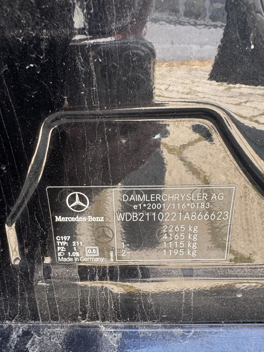 Нa части Mercedes benz W211 224 v6