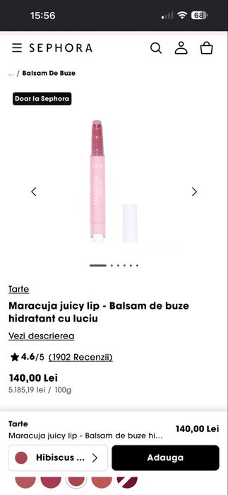 Balsam de buze lucios 7 buc