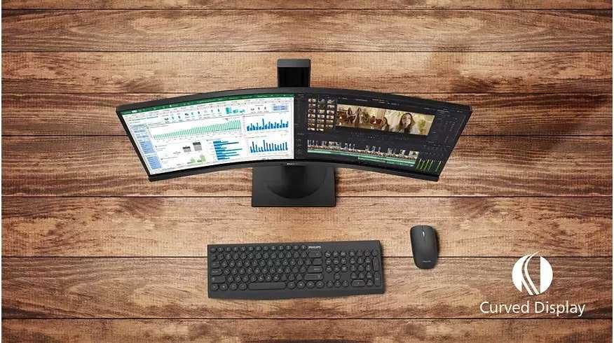 Монитор Philips 322E 31.5" Full HD (HDMI, без дефектов)