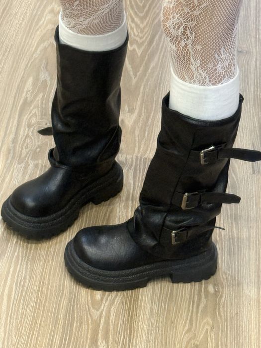 продам сапожки кожанные