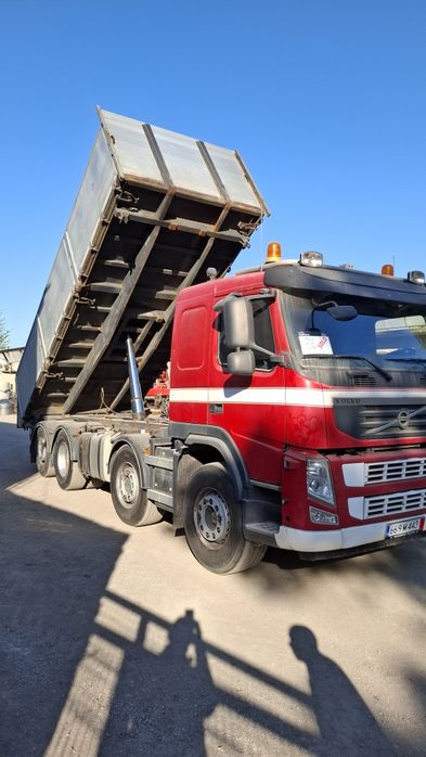 Самосвал 4оси с кран