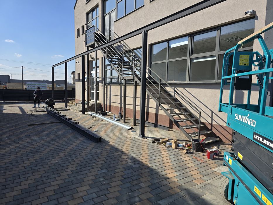 Terasa din profile pentru casa diferite suprafețe hale magazine