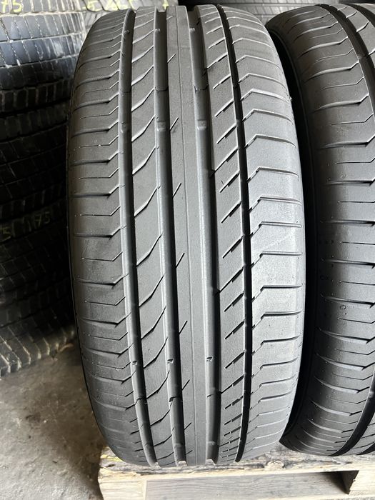 4 anvelope vara ca NOI 235/55/19 , Continental ,DOT 2024/2025 , 7.3 mm