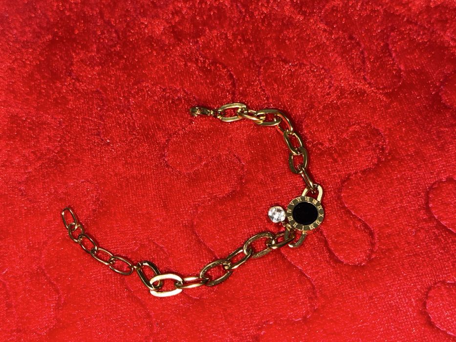 Brățară aurie 18K damă oțel inoxidabil cadou elegant femei