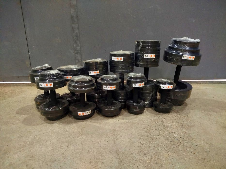 Гантели разборные от 5 кг до 50 кг