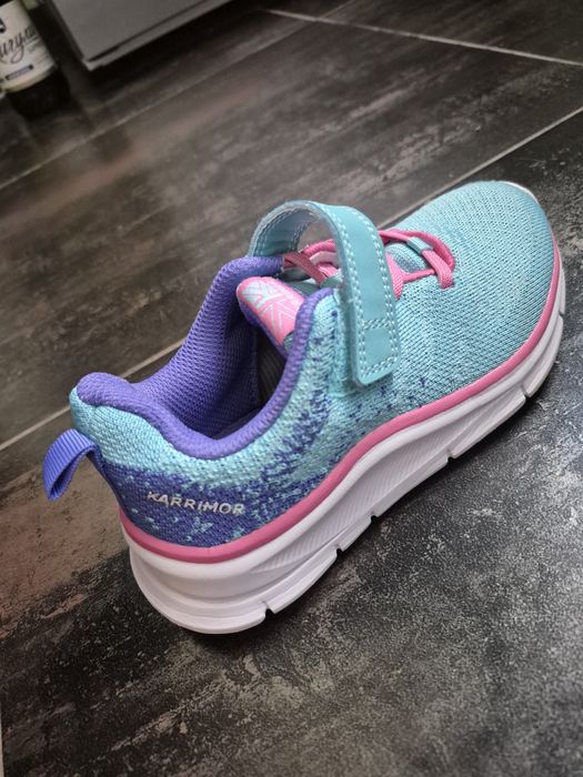 Детски маратонки Karrimor Duma 6 Girls Running Shoes - Teal/Pink