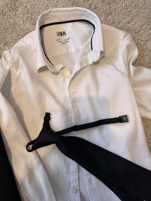 Сако , ризка и вратовръзка 122/128 7-8 г