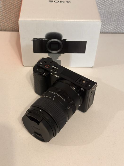Sony zv-e10 с sigma 18-50 2.8