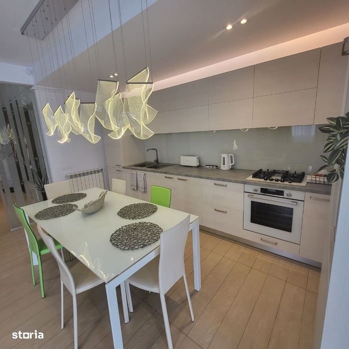 Apartament superb, Dorobanti, bloc 2011,complet mobilat, loc parcare