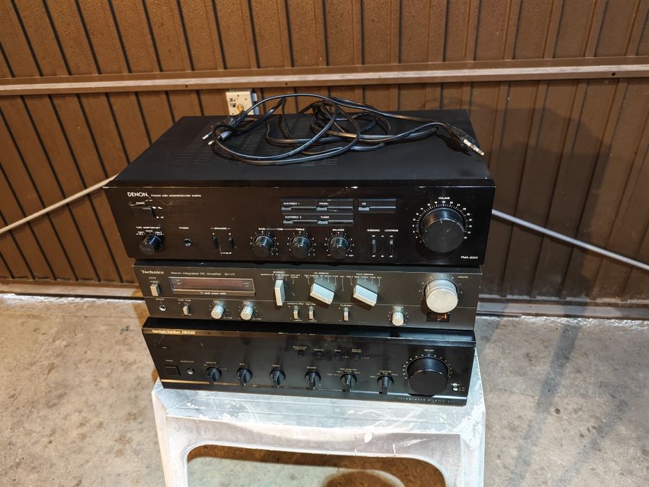 Boxe Sony+Amplificator Harman,dual,braun,technics