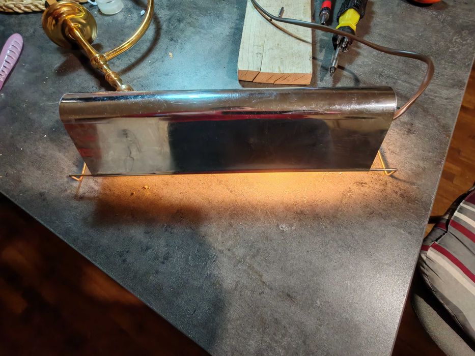 Lampă vintage acvariu