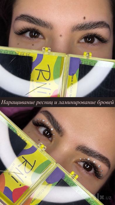 Наращивание ресниц | ламинирование бровей и ресниц