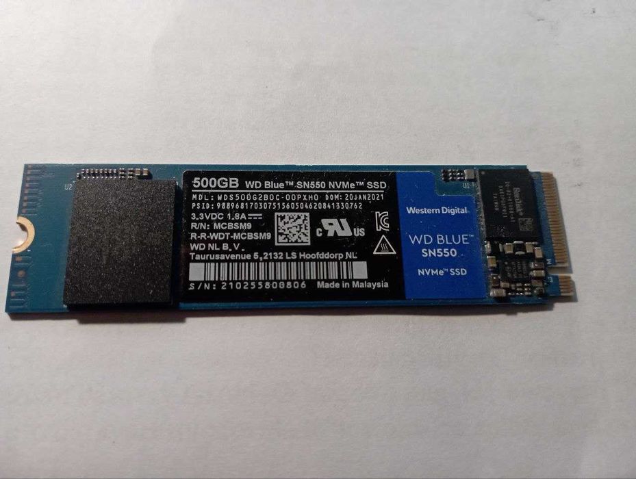 Nvme WD SN550 - 512gb