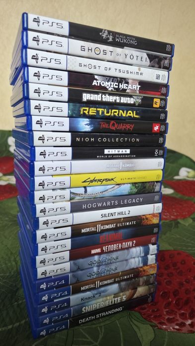 Игры на Ps4/Ps5 (Продажа/Обмен)