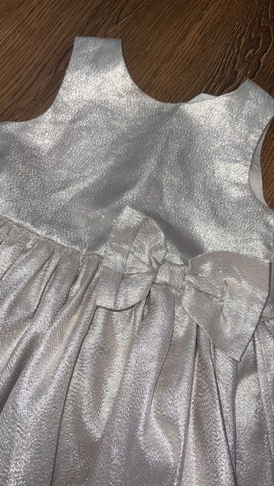 Rochie H&M 104 argintie