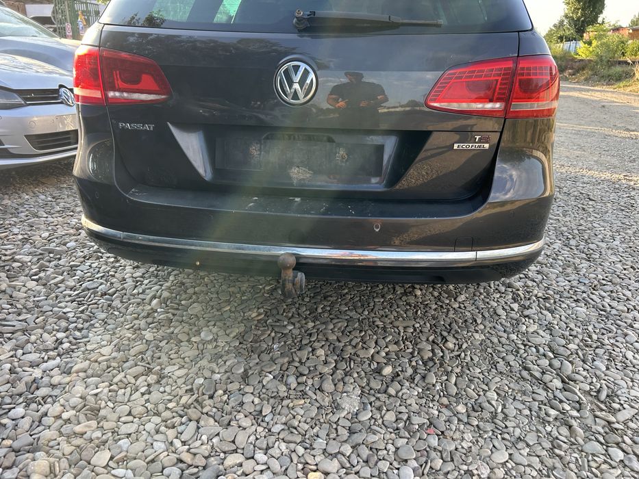 Bară spate Volkswagen Passat B7 break completa cu senzori de parcare