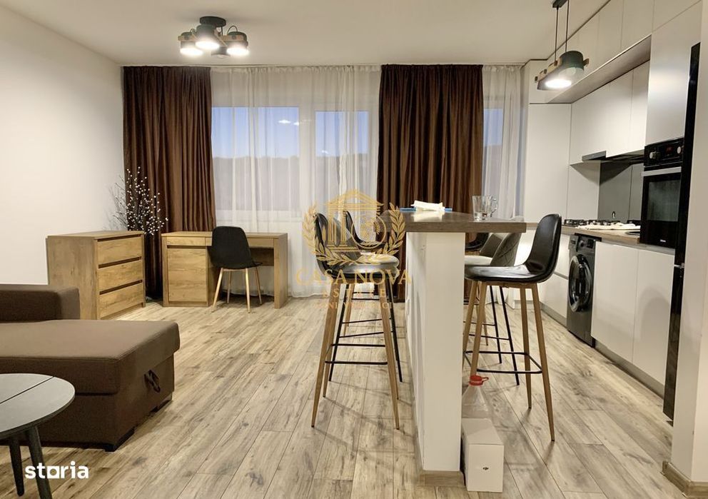 Apartament 2 camere 50 mp, zona Dambul Rotund,finisat modern