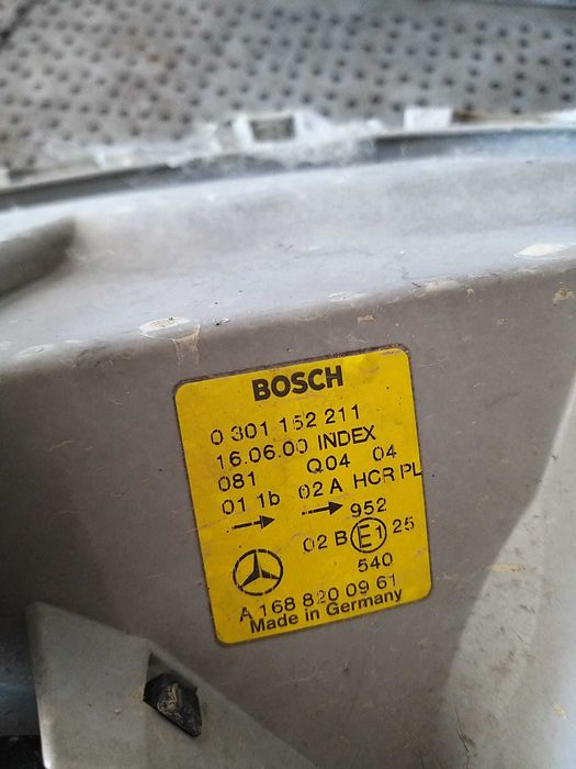 Far stanga mercedes a class w168 0301152211 a1688200961
