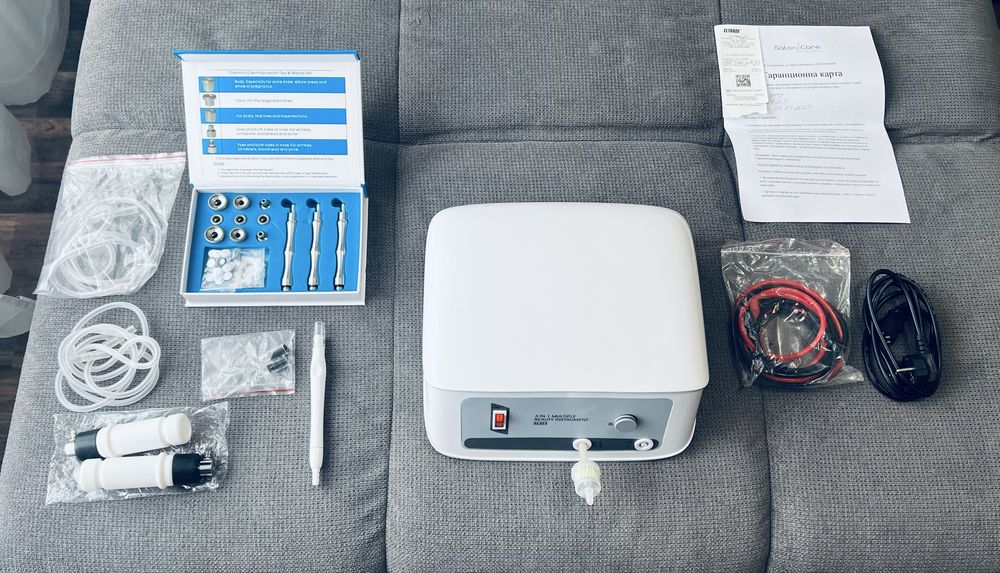 Диамантено Микродермабразио, Вакуум и Спрей - Мощно: 60W