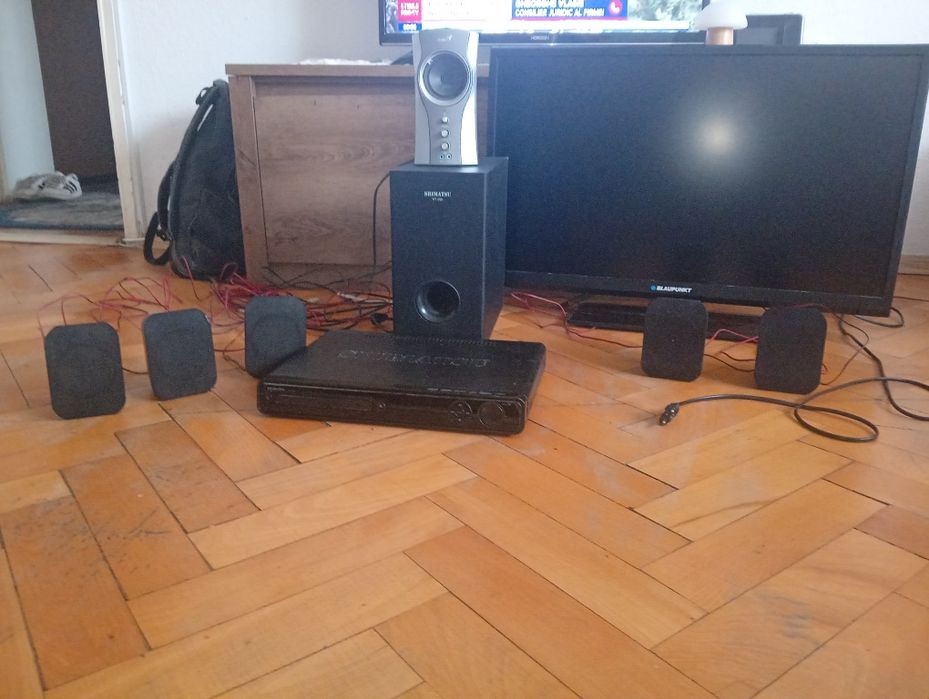 Sistem audio Șimatsu 5 sateliți+Tv Blaupunkt