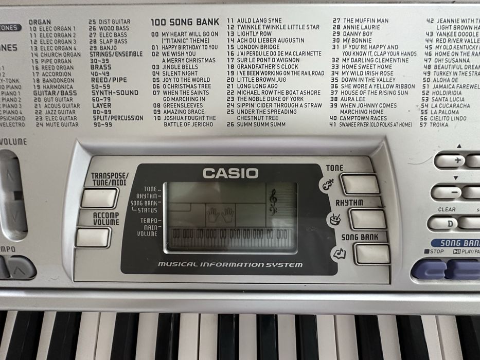 Синтезатор-йоника Casio
