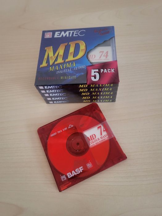 Minidisc,minidiscuri sigilate