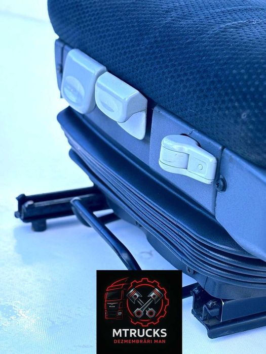 Scaun șofer ISRI NEGRU MAN TGX/TGS/TGA/TGM/TGL Made in Germany