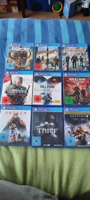 Продавам игри за PS4
