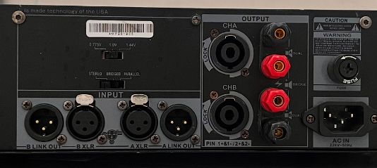 Усилитель мощности LNM PROTECH HX3200