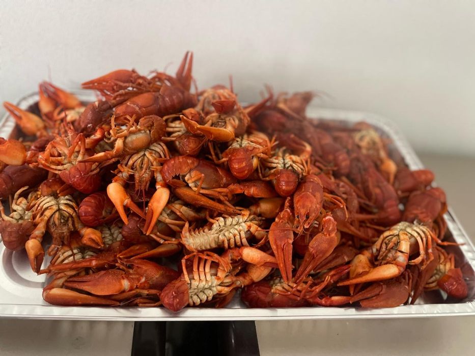 Раки, Клешни краба, креветки и др.морепродукты