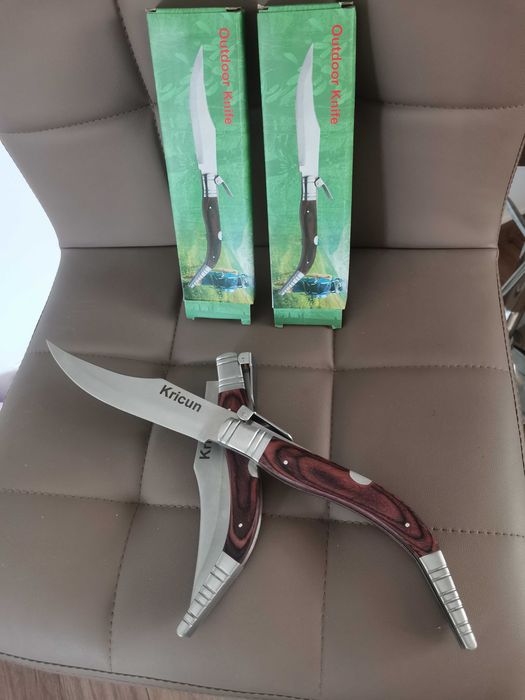 Briceag Spaniol Criket ( maner lemn, 38cm lungime totala )