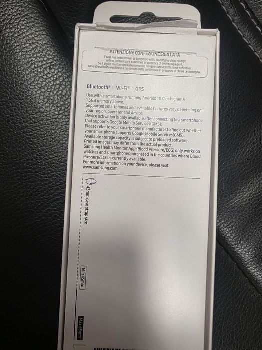 Ceas Samsung Galaxy watch 6 Classic,BT,43mm, silver